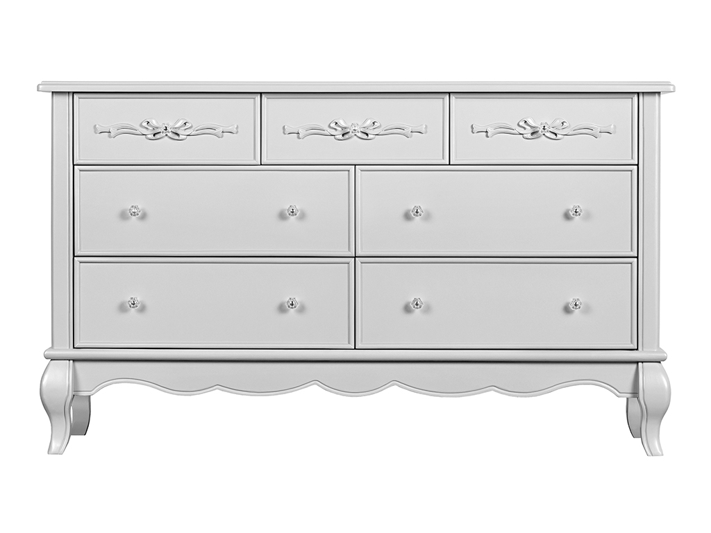 Double Dresser 7 Drawer Double Dresser Aurora Evolur