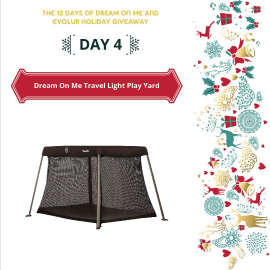 Dream On Me Holiday Giveaway Day 4