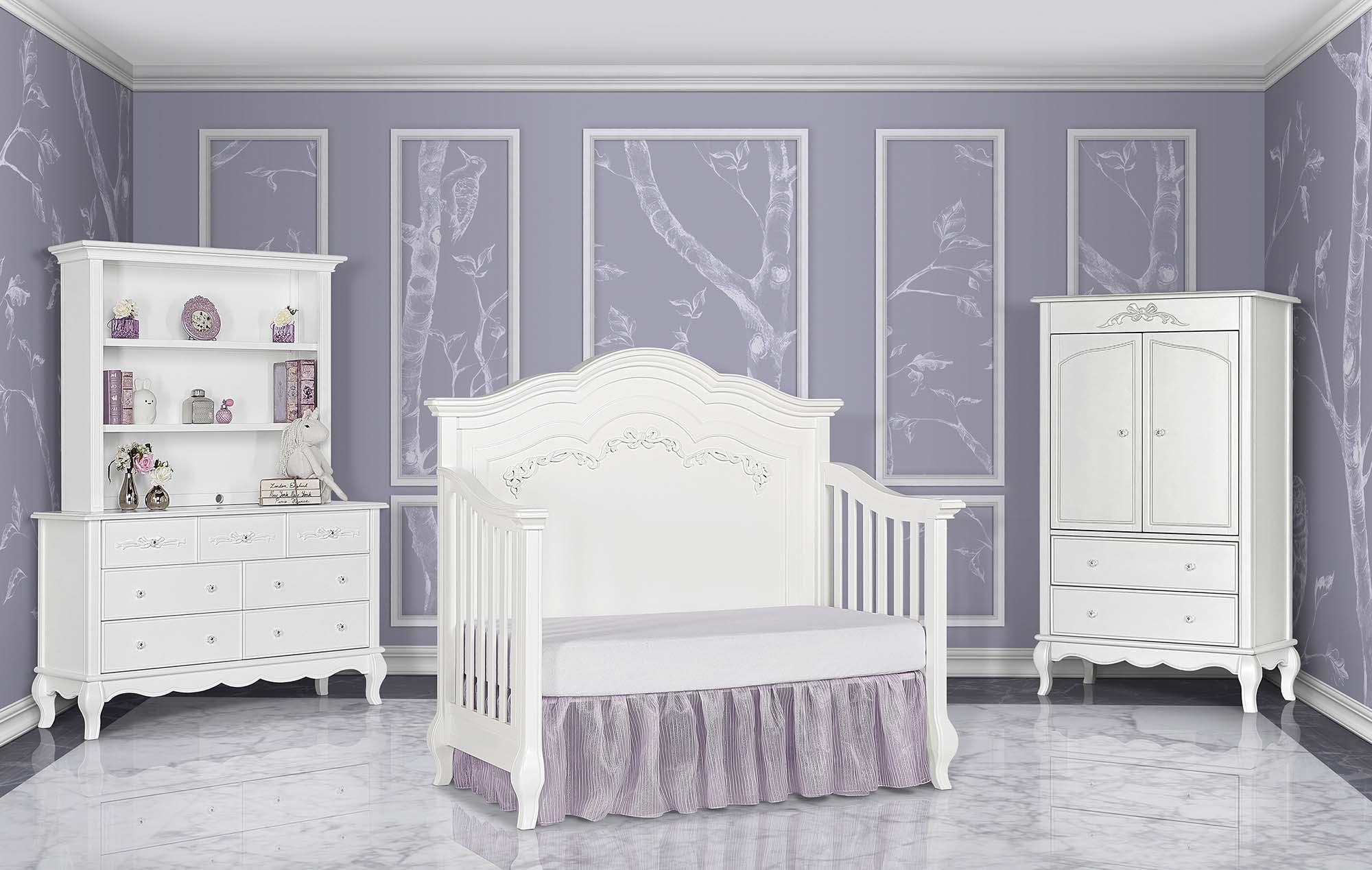 832-FR Aurora Convertible Crib