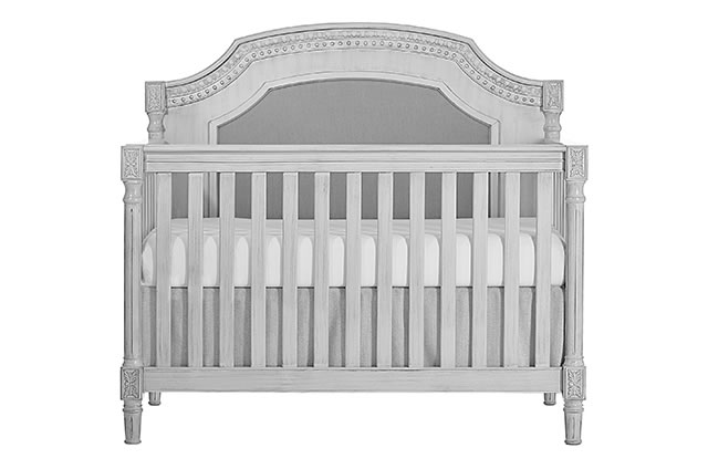 evolur julienne 5 in 1 convertible crib in cloud