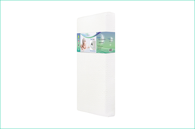 EV863 Comfort Balance Plus Supreme 260 Coil Inner Spring Crib And Toddler Mattress