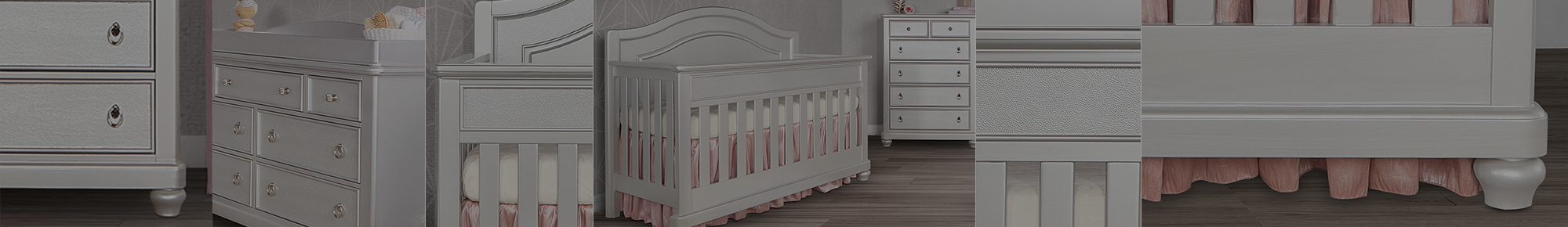 glam baby cribs