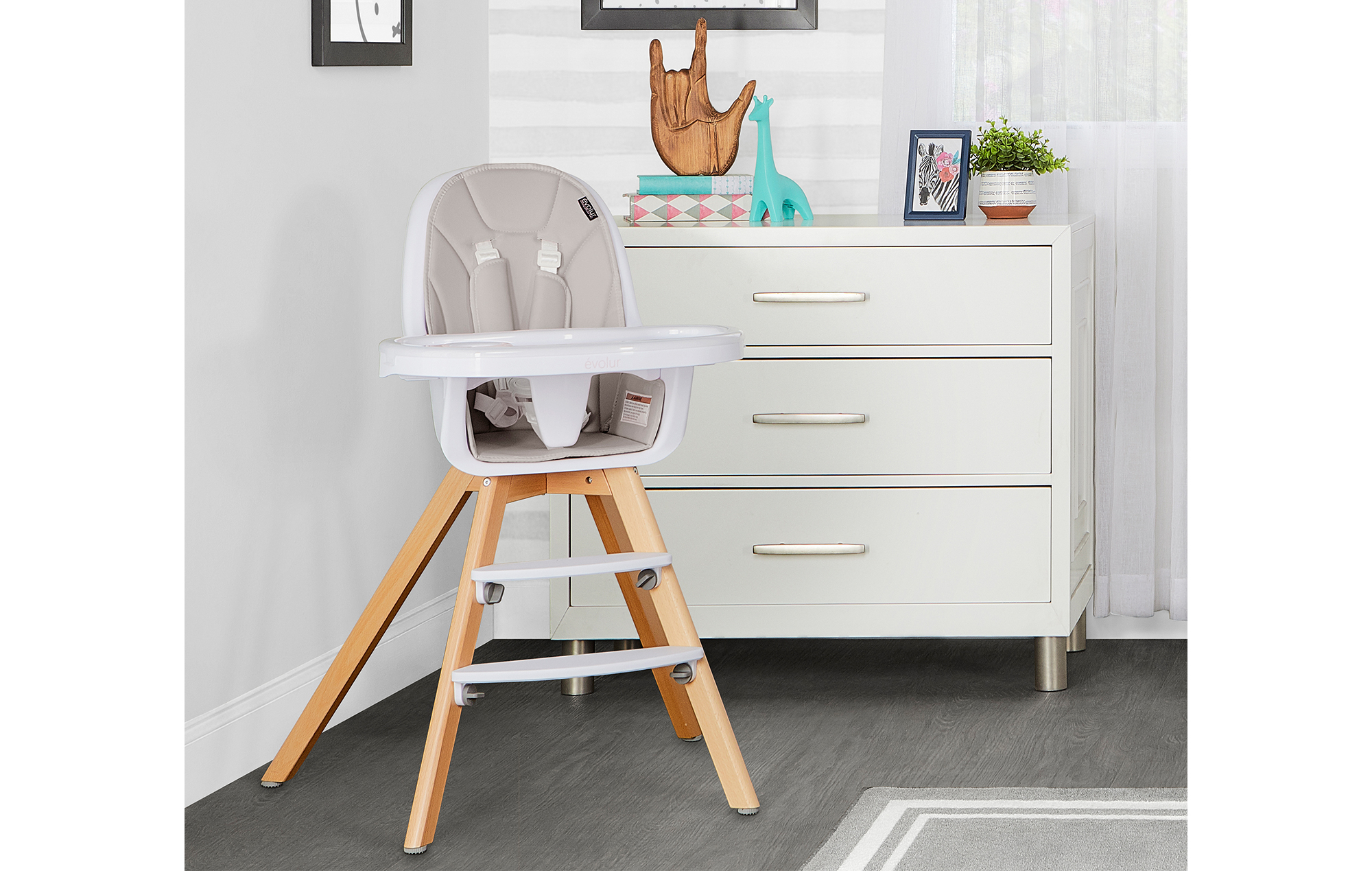 Zoodle 3in1 High Chair Evolur