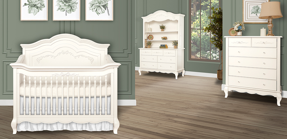 8322D AURORA Deluxe Edition Crib - Evolur