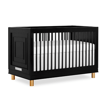 Evolur Art Deco 3-in-1 Convertible Crib + Double Dresser