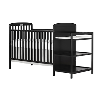 Dream On Me Anna 3-in-1 Full Size Crib and Changing Table Combo