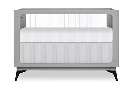 évolur ACRYLIC MILLENNIUM 4-in-1 Convertible Crib