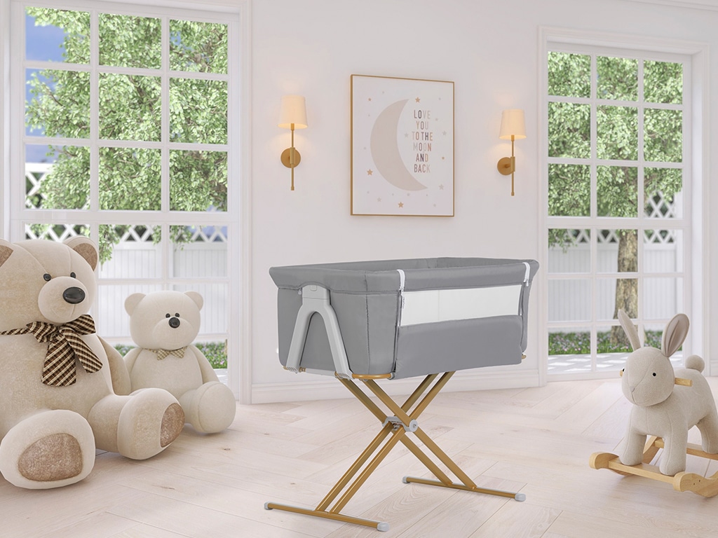 Orabelle Convertible & Bedside Sleeper Evolur