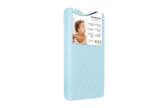7E7WL Wondernap 2-in-1 Full-Size Crib Mattress