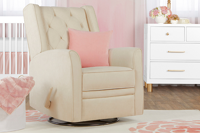 Linda Swivel Recliner Glider