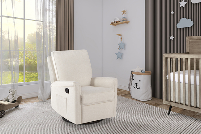 Beau Glider Recliner | Swivel Glider | Easy assembly Recliner Chair