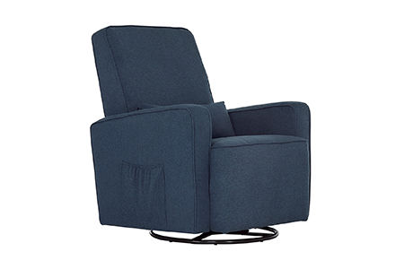 Holland Upholstered Swivel Glider