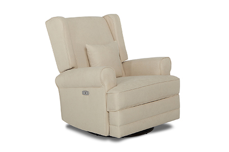 Phoenix Upholstered Wing Back Power Recliner