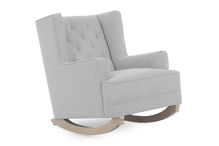 Capri Wingback 2-in-1 Rocker and Accent Chair