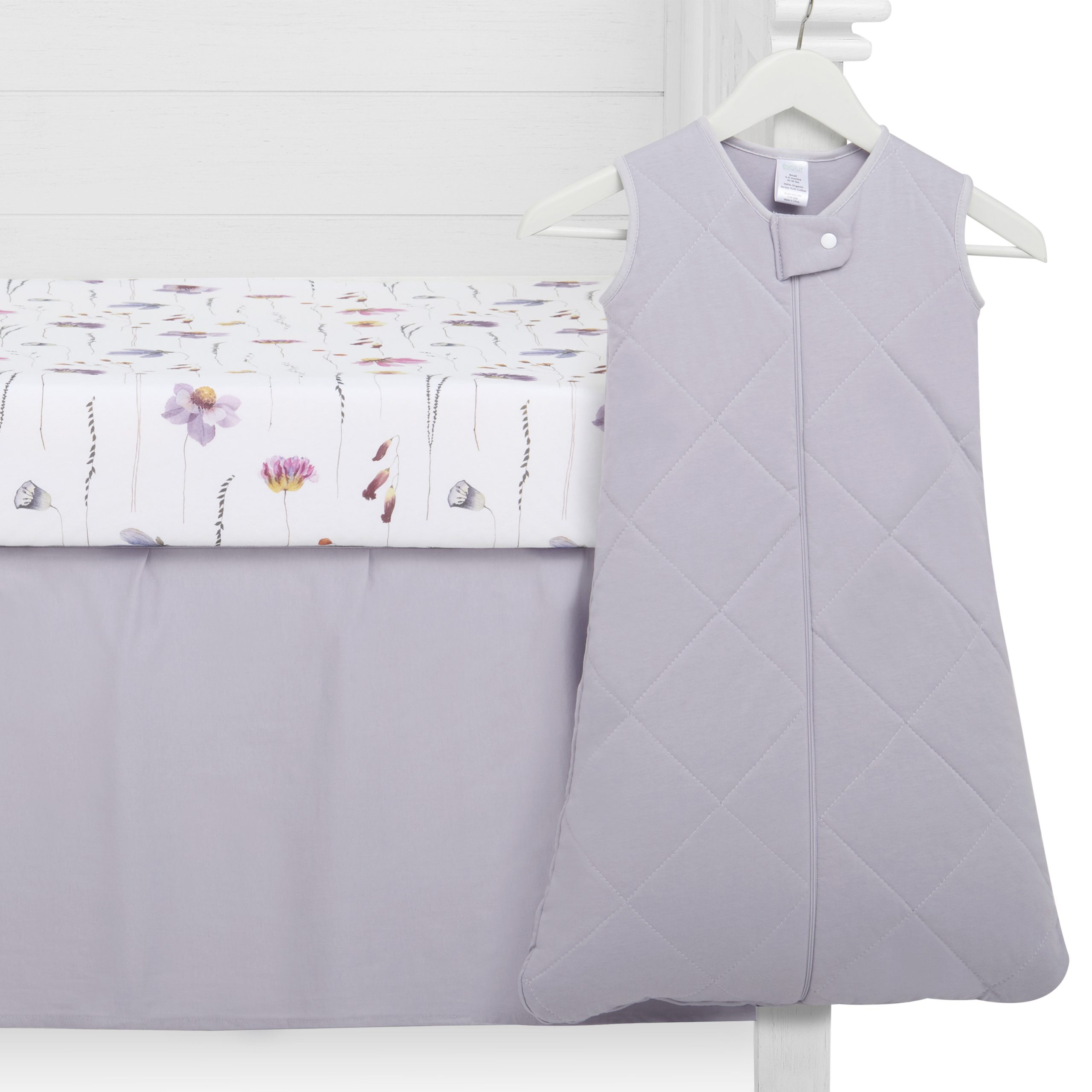 3 Piece Crib Bedding Set