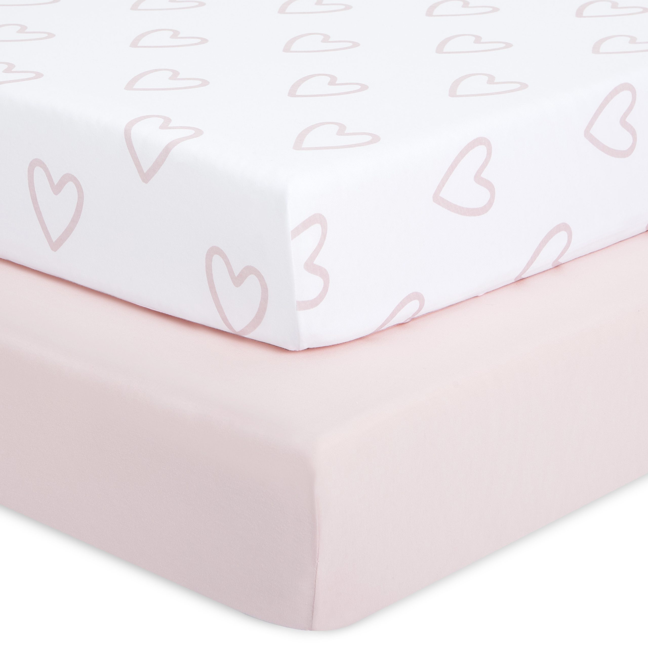 2 Piece Fitted Sheet Set