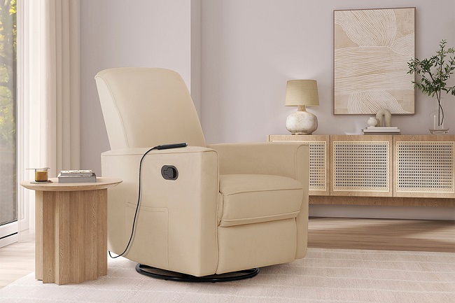 Raleigh Glider with Massager | Recliner | Rocker