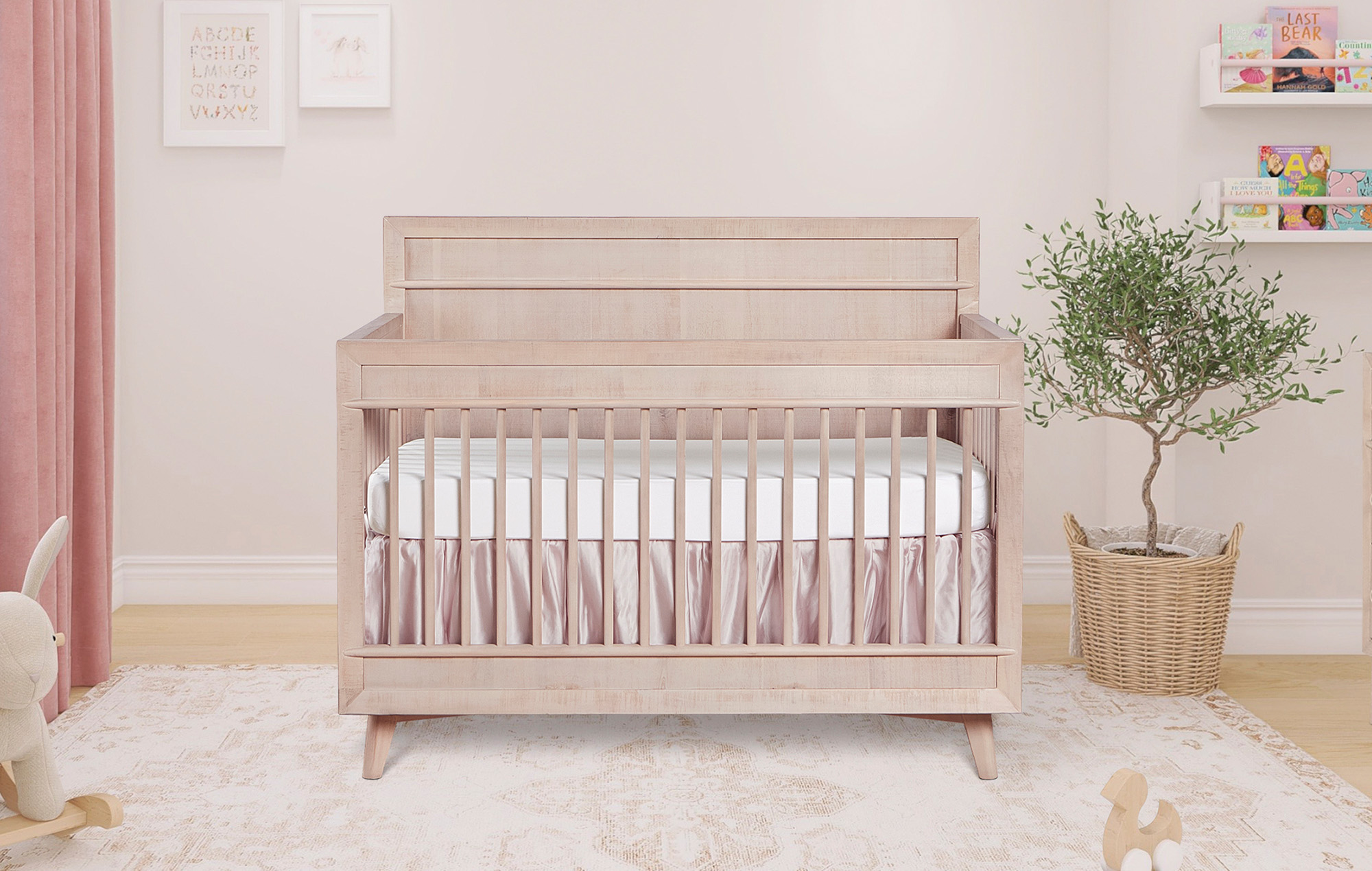 Evolur Antilia Mid Century Convertible Crib